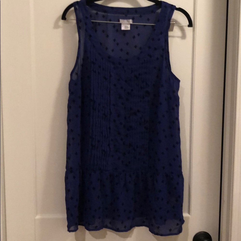 Urban Outfitters Fleur de lis Peplum top